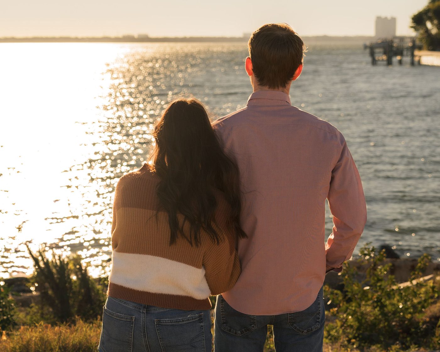 Chase and Olivia engagement portrait