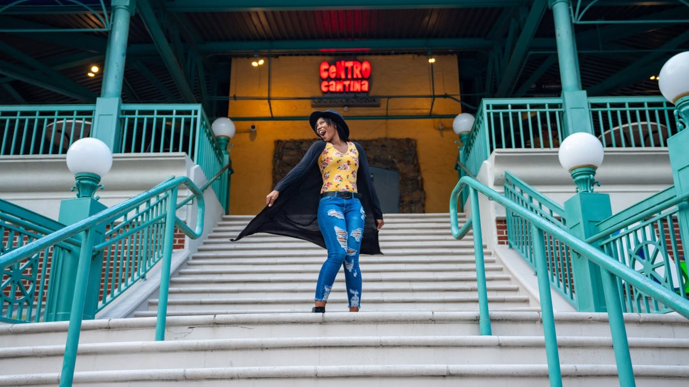 Fashion portrait in Ybor City