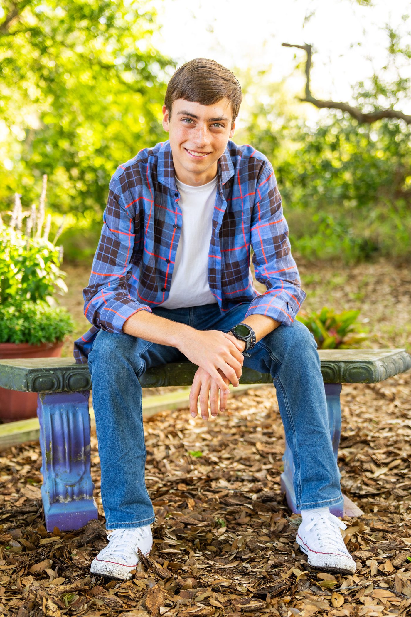 Silas Drury senior portrait